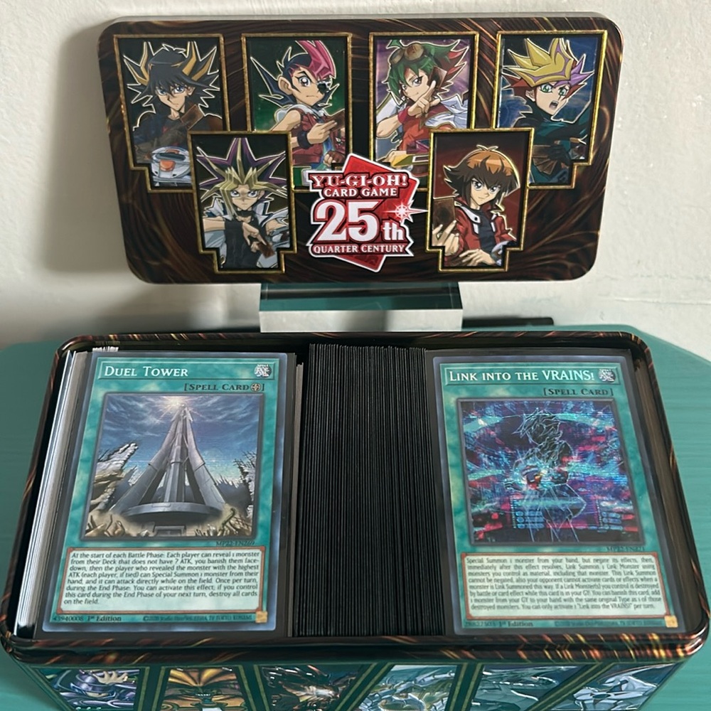 Bulk Mixed Set/Series in Yu-Gi-Oh 25th Quarter Century Tin 400+ with Foil Cards